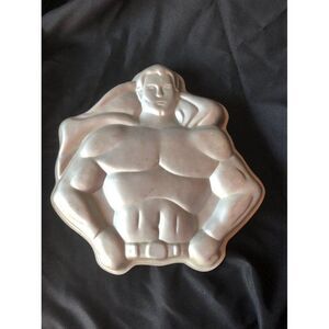 vintage Wilton batman superman dc cake pan